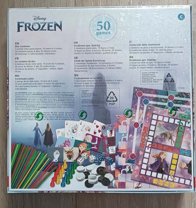 НОВА! Настолна игра на Замръзналото кралство!