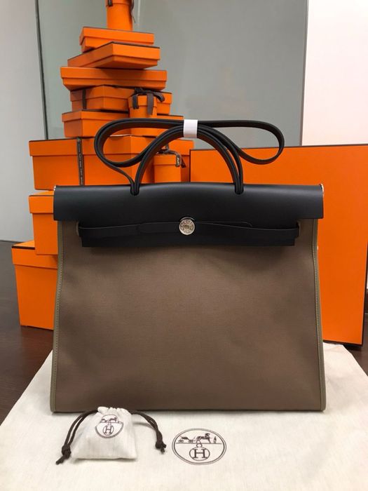 hermes herbag сумка бренд кожа
