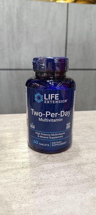 Life Extension two per day multivitamin 60 tablets