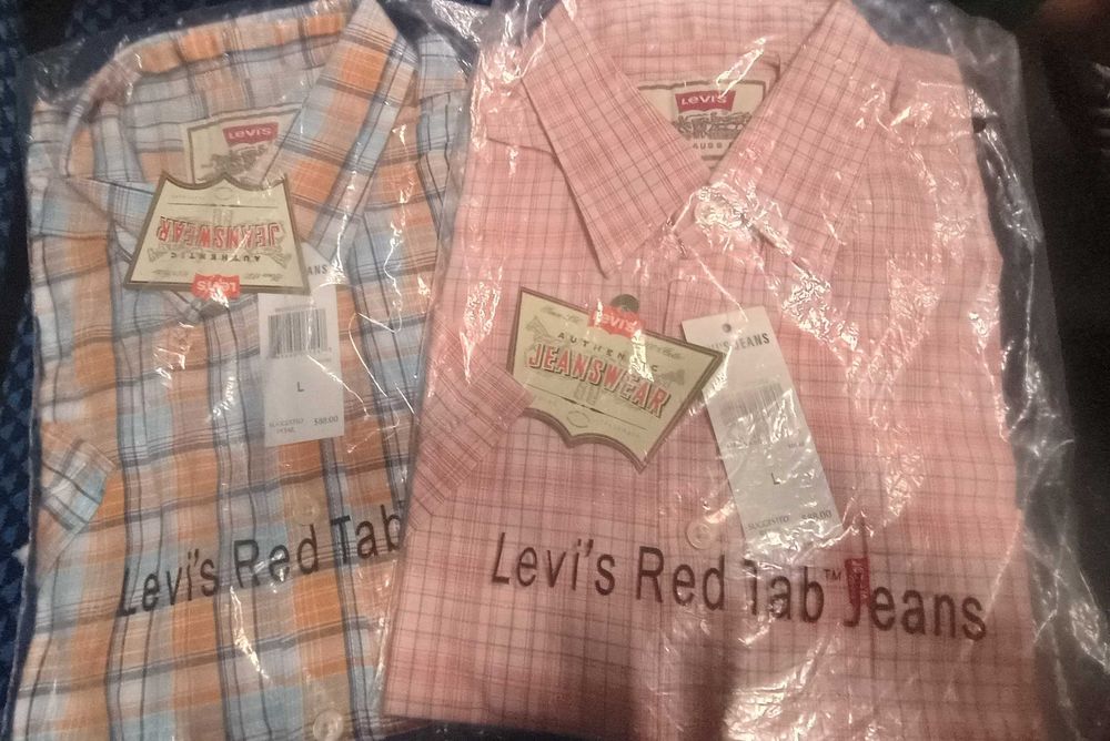 Levi's ризи с къс ръкав L размер