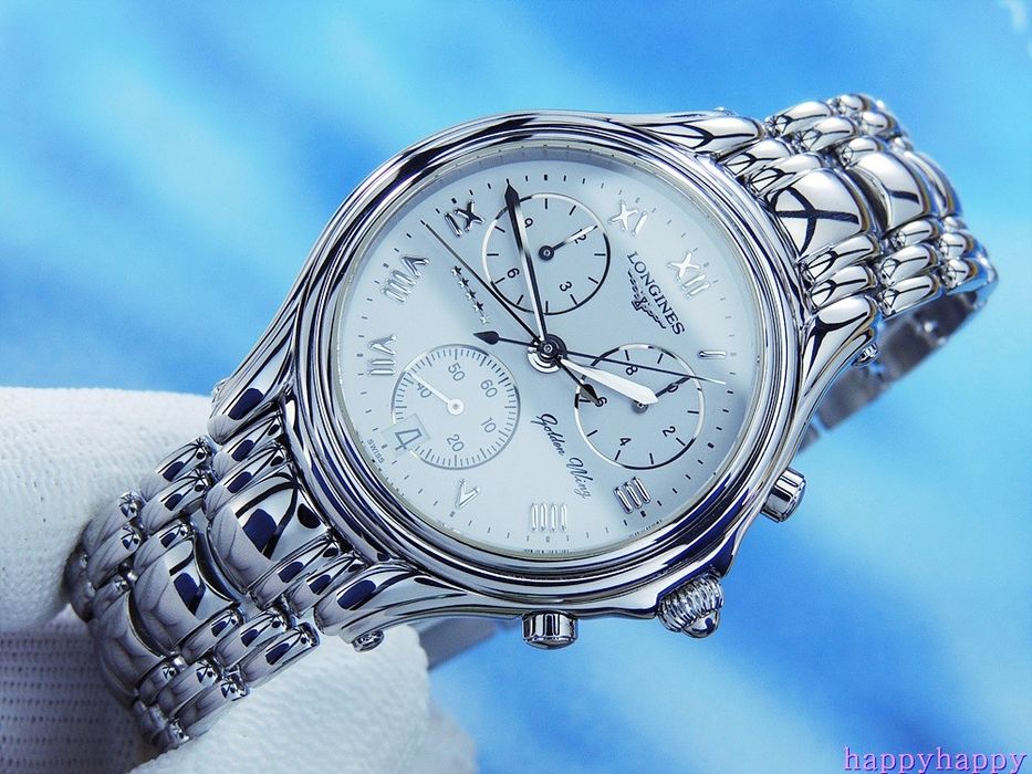 Часы Longines хронограф швейцарские оригинал.