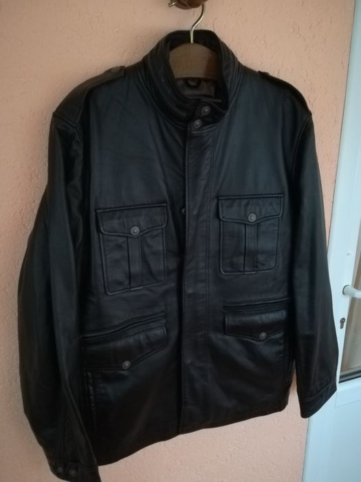 Geaca piele bărbați Ink L