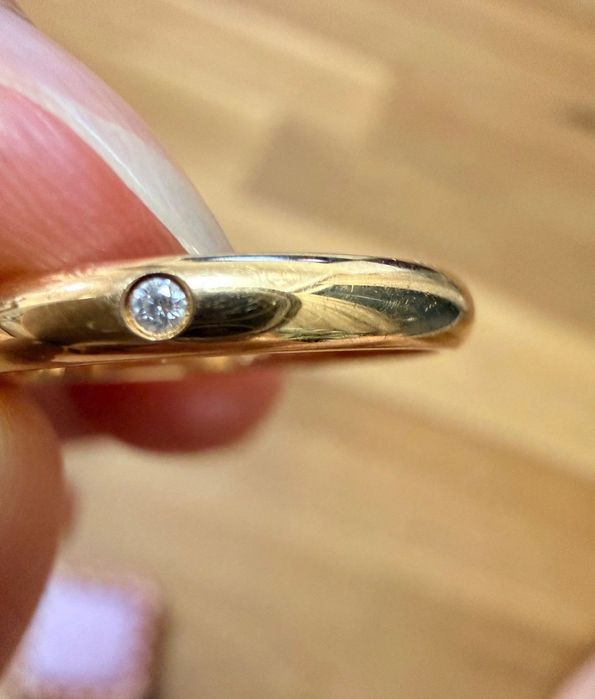 Кольцо Cartier 1895 с бриллиантом