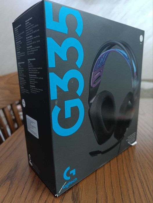 Слушалки с микрофон Logitech G335 BLACK
