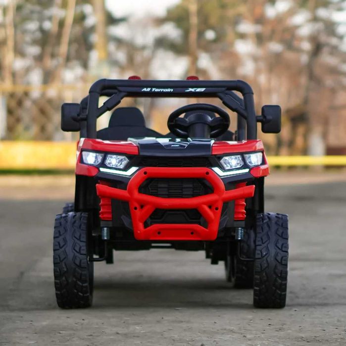 UTV electric pentru 2 copii Kinderauto X-Force 4x75W 24V RED
