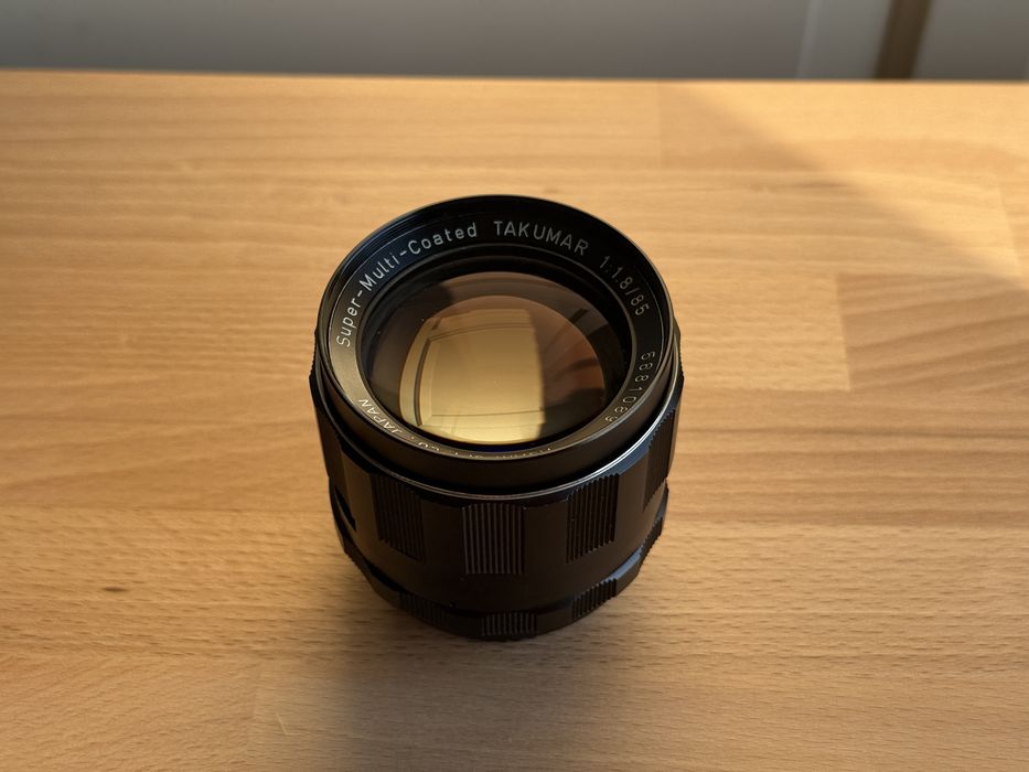 Takumar 85mm f1.8 SMC obiectiv vintage M42