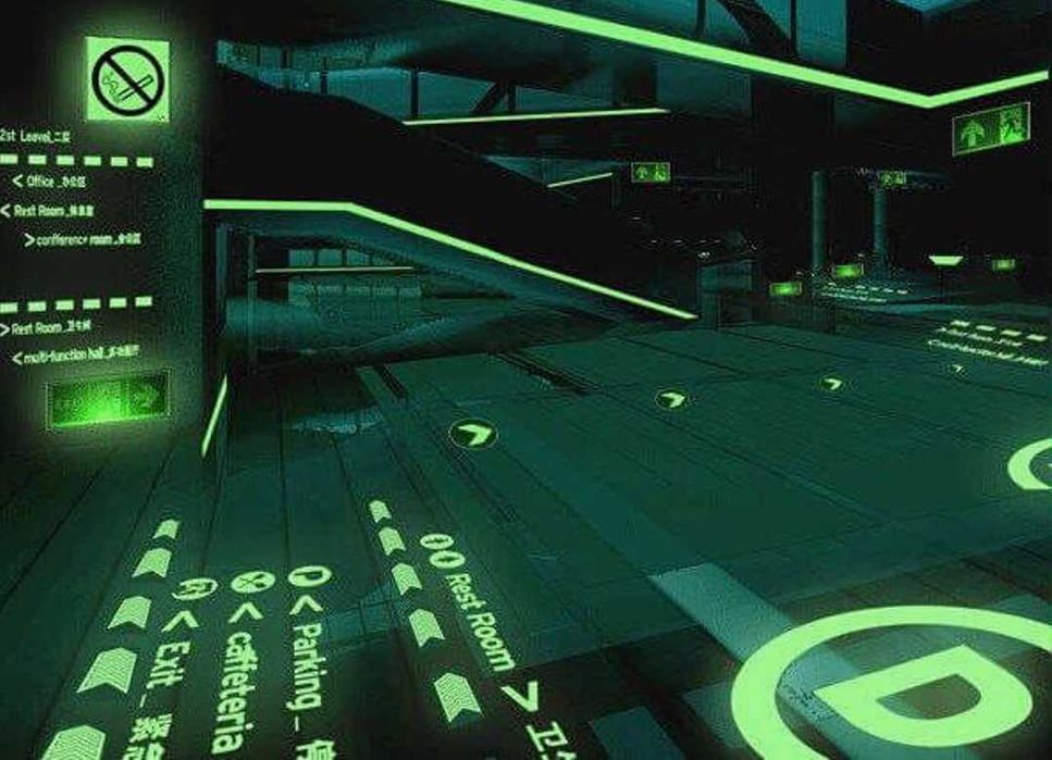 автостоянка ва парковка ФОСФОР краска