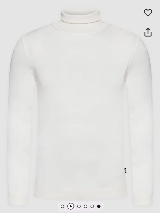 Пуловер тип поло BOSS