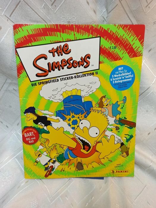 Албум за стикери "Семейство Симпсън: Колекция стикери от Спрингфийлд I