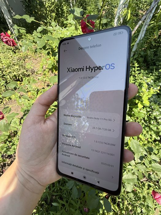 Telefon Xiaomi Redmi Note 11 Pro 5G- 128GB