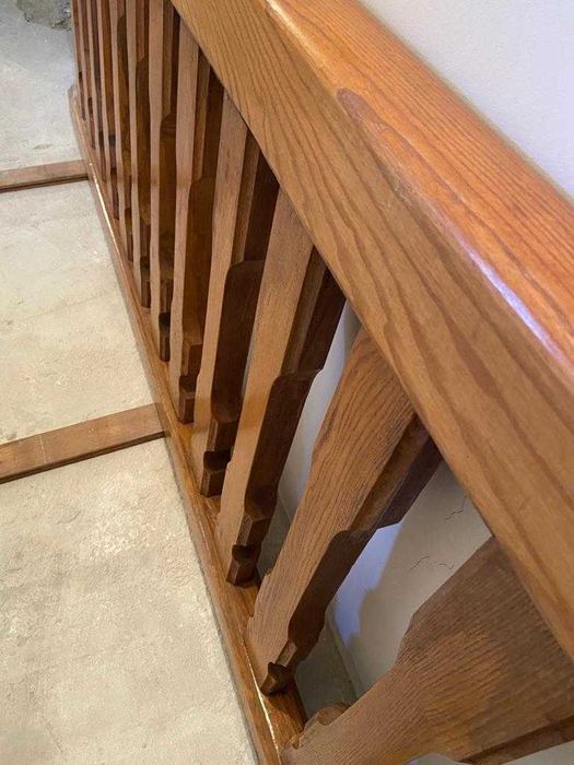 Balustradă-mână curentă lemn masiv frasin