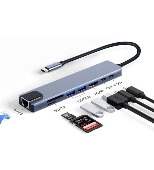 Hub usb c deosebit