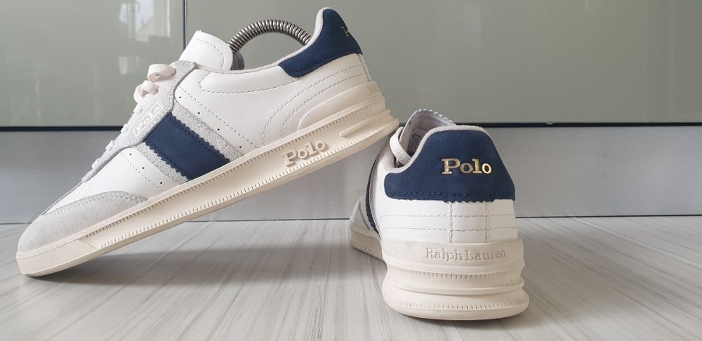 POLO Ralph Lauren Leather Sneakers 40 - 25.5см НОВО ОРИГИНАЛ ЕСТ. Кожа