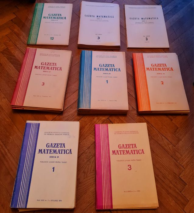 Matematica pentru ingineri Gazeta matematica anii 70