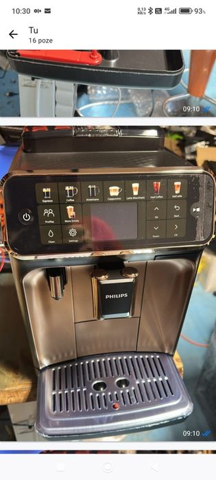 Philips Latte Go 5500 sigilate cu 0 cafele