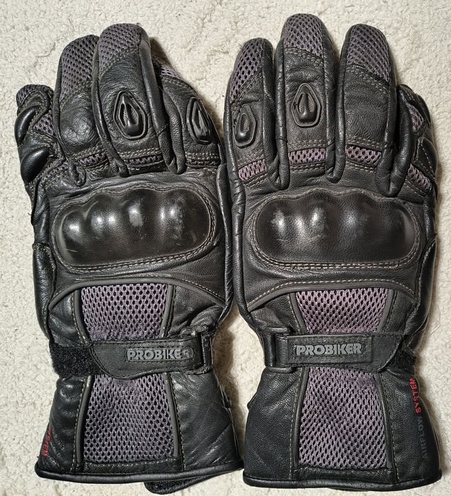 Mănuși moto vară din piele naturală, Probiker, L