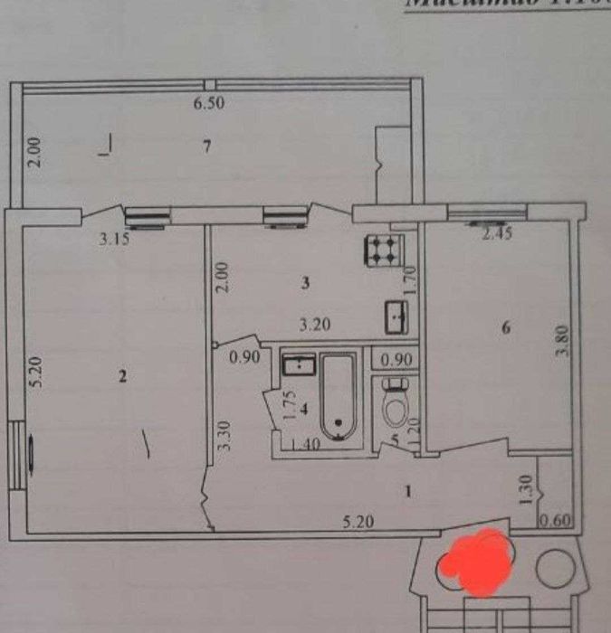 Продается квартира в Яшнабадском районе Авиасозлар-1. Франция 2-х ком