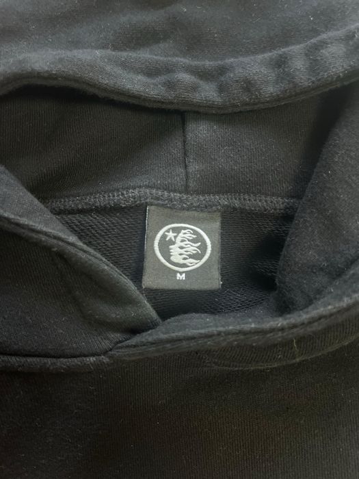 Hanorac Negru cu Imprimeu Hellstar