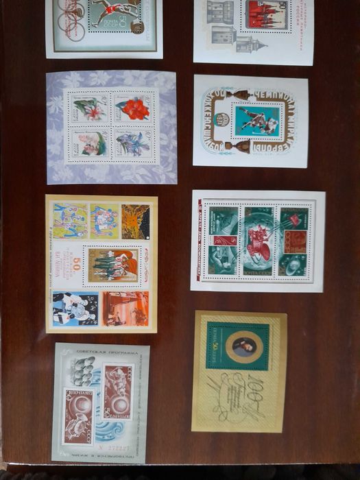 Красиви марки от епохата на СССР   1965-1975г.