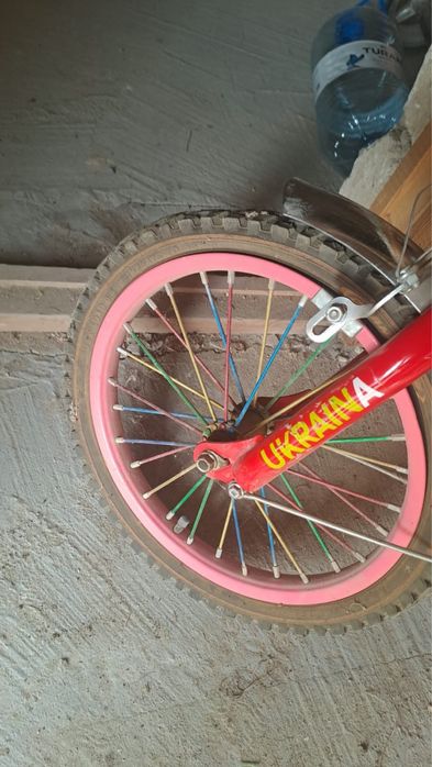 Велосипед красный