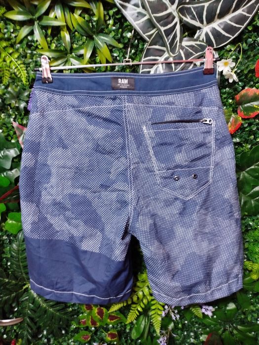 Оригинални мъжки бански G-Star Raw Divad S нови сини джи стар