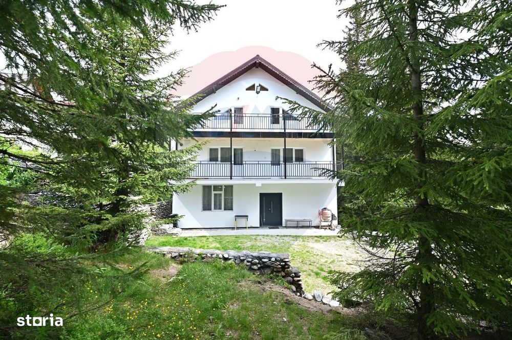 Pensiune premium Ranca-8 dormitoare cu bai proprii-afacere functionala