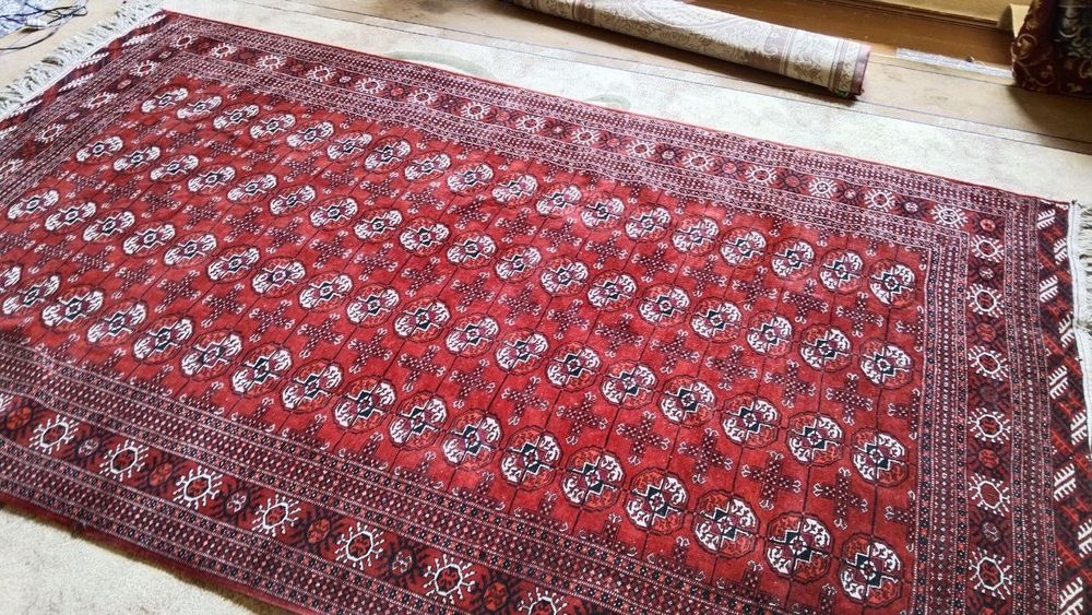 Ковёр туркменский, ручной работы.