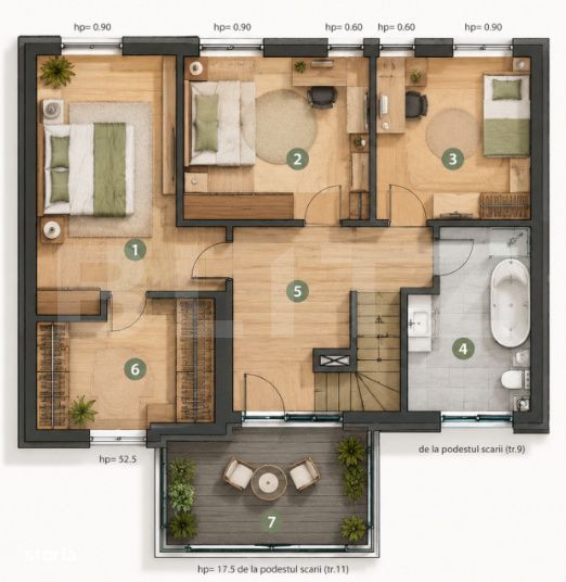 Vile Individuale 4 Camere – Rediu | Complex Privat | La 5 Minute de