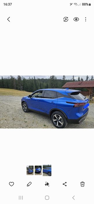 Vând SUV Nissan Qashqai, N-CONNECTA, 156 CP, garanție 22.07.27, 6705km