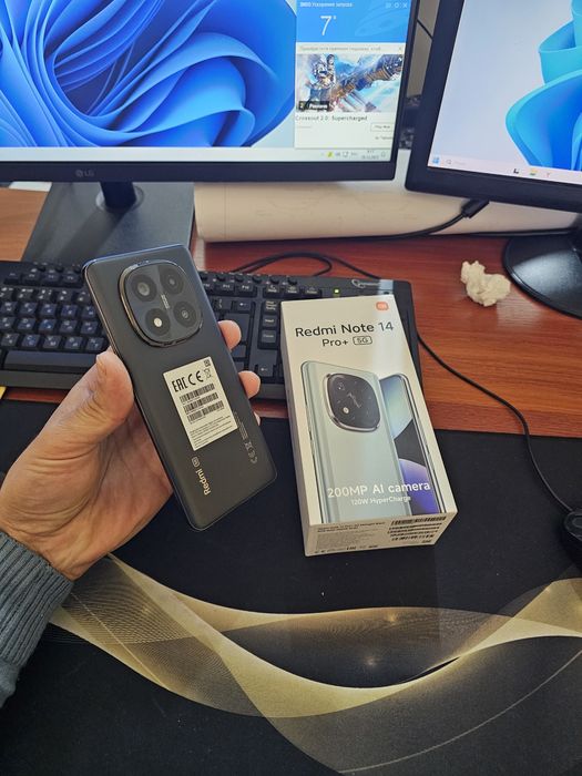 Redmi note 14pro +5G 12/256gb(2025)ideal iwlawi zur aybi yuq tozza