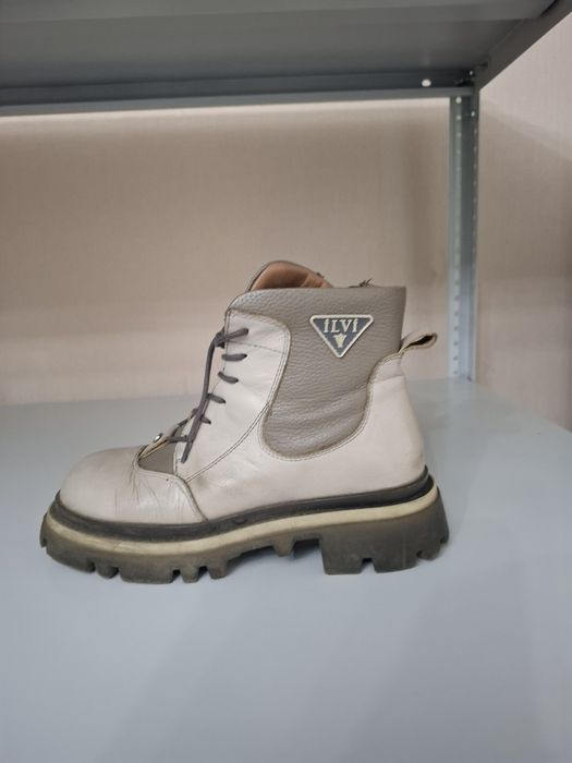 Сапоги женские,  кожаные