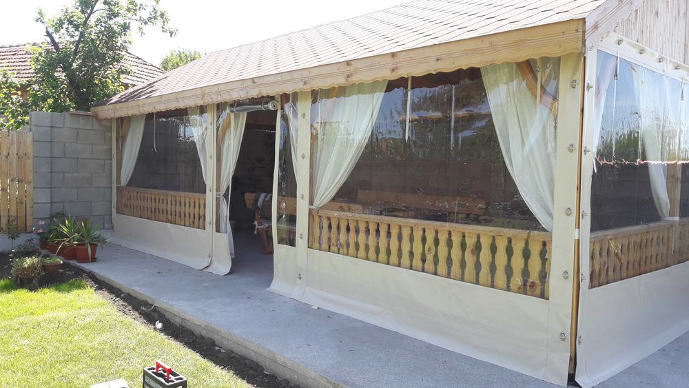 Ветроупорни завеси , тенти , покривала