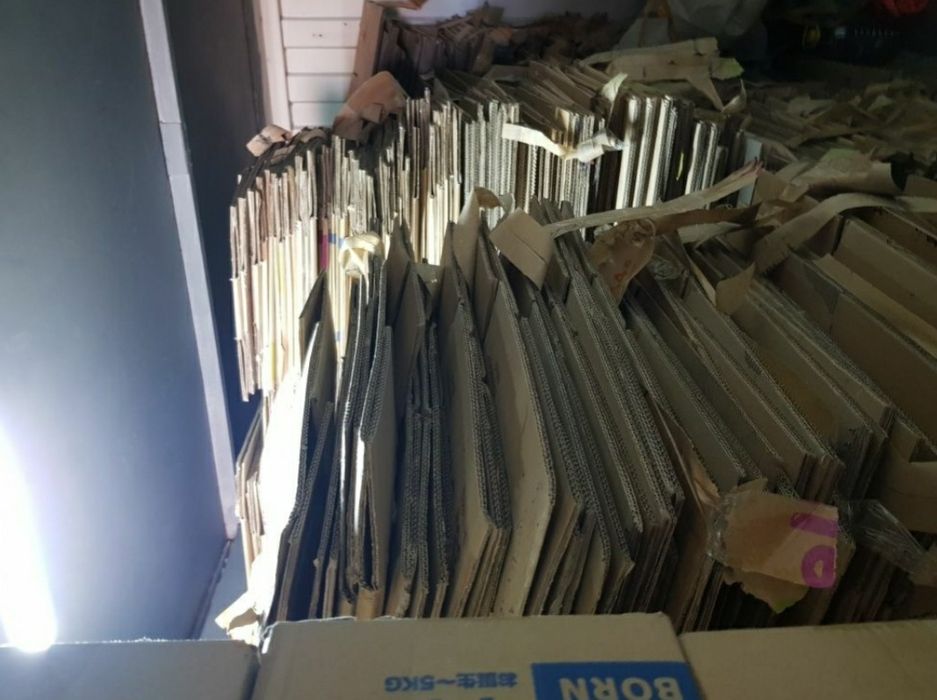 Картонные коробки целые разобраны