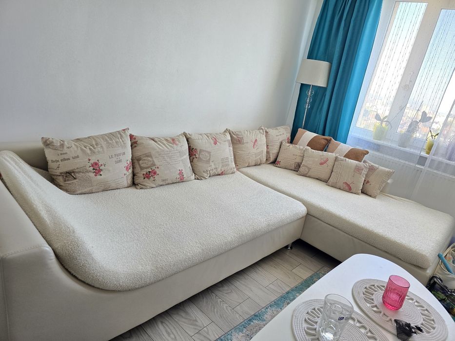 Coltar beige bloom