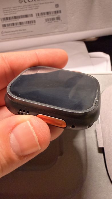 Apple Watch Ultra 2 49mm Black Ti Black Ocean Band