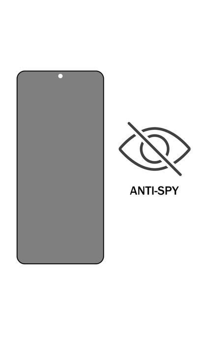 Folie protectie Privacy, Sticla securizata, Acoperire completa, Durita