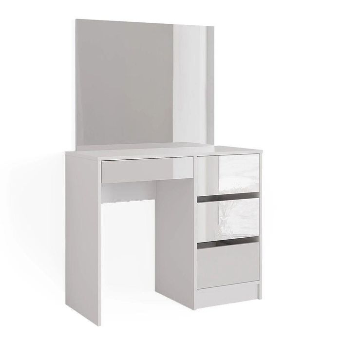 Тоалетка "onyx gloss  90 см с led огледало