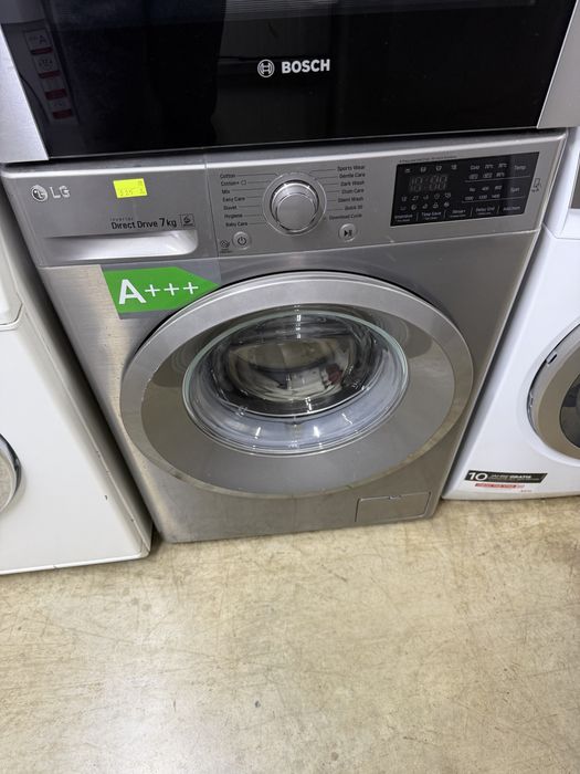 Пералня сива LG  7кг А+++ Germany Гаранция