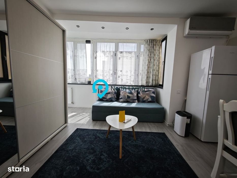 Studio decomandat 45 mp | Modern | Gară de Nord | Mobilat