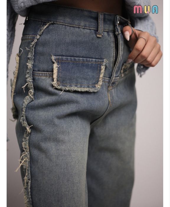 Джинсы багги рр 50-52