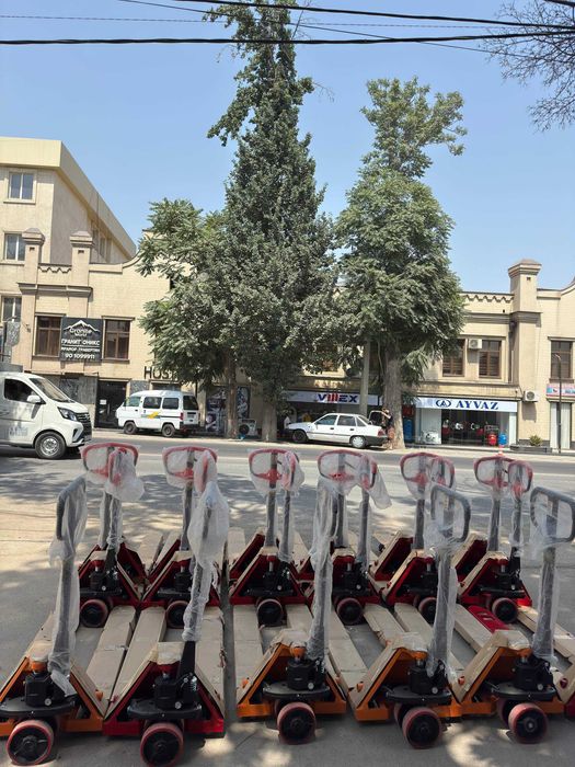 Arzon | тарозилик | Гидравлические | тележки (Рохля Транспаллет) 3 т