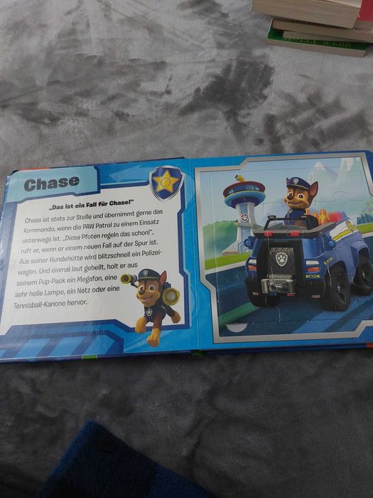 Carte-puzzle Paw patrol NOU!