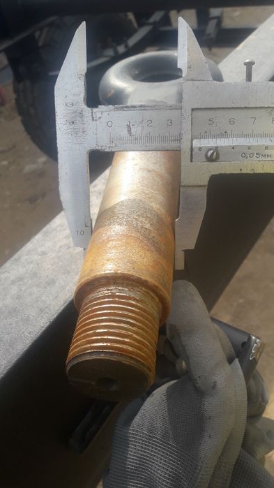 Петля 42 мм для дышла прицепа