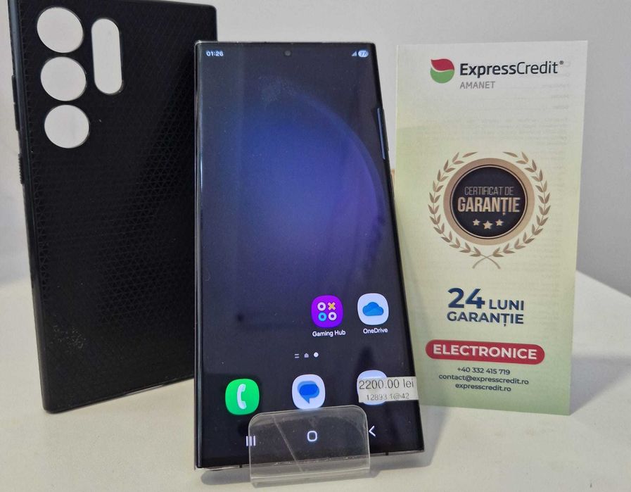 Telefon Samsung S23 Ultra (AG32 B12893.1-ag42) 2 ANI GARANTIE!