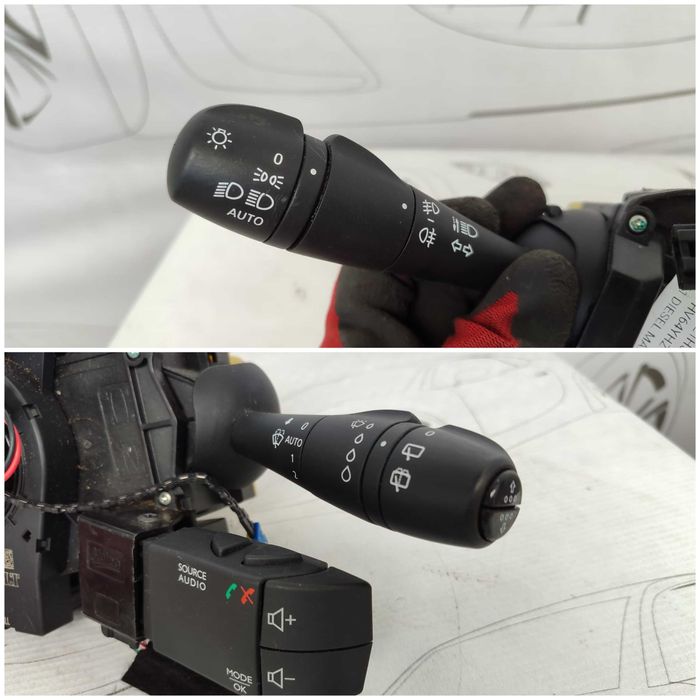 Ansamblu manete comenzi volan + spiră Renault Captur 479457095R 2014 / [2013-2020] / (5B3)