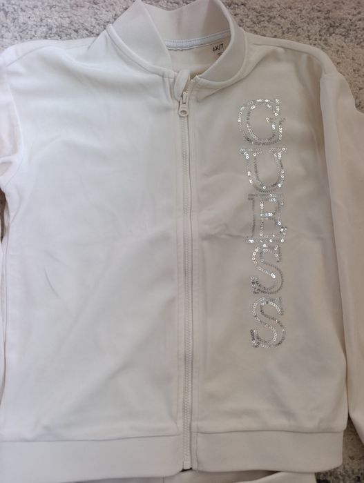 Анцуг/екип Guess кадифе за момиче + тениска