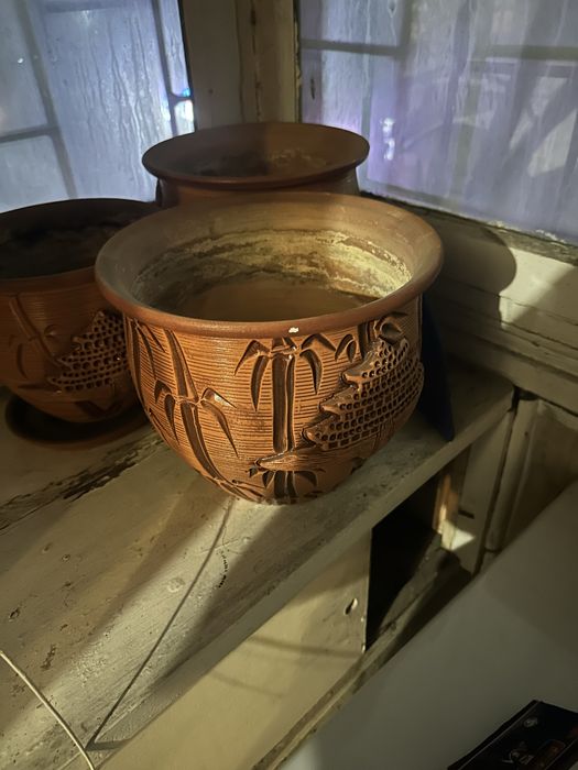 Керамические горшки