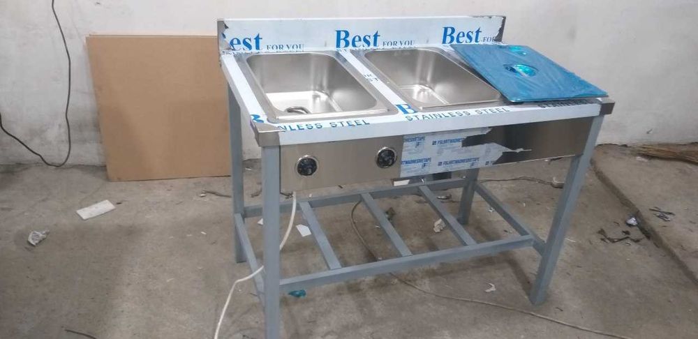 Стол Нержавейка Мойка Стиллаж Стеллаж