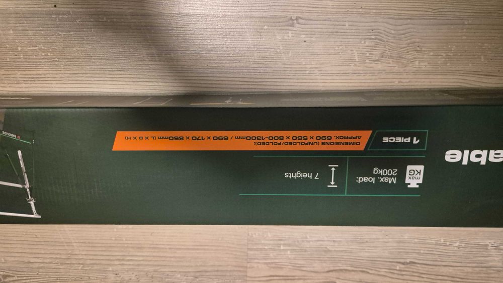 PARKSIDE Регулируема работна стойка /козел/, НОВА, 200кг