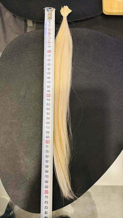 Славянска коса висок клас кератиниви кичури